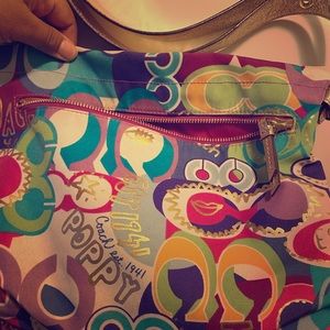 Authentic Poppy Coach Purse